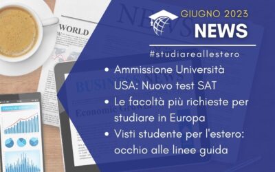 Studiare all’estero: News Giugno 2023
